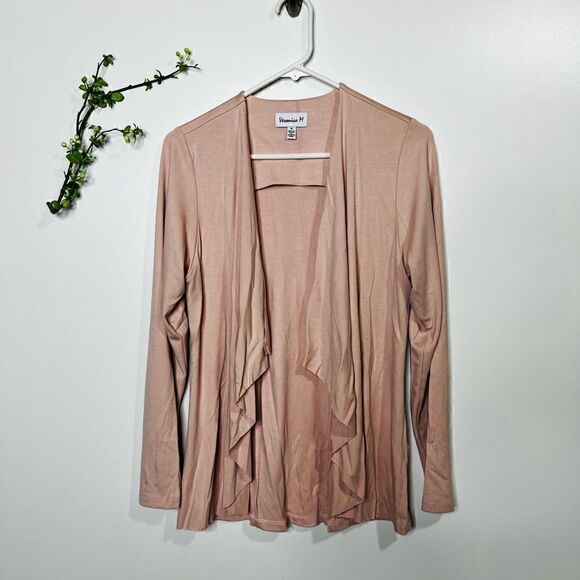 Veronica
M Open Drape Front Jacket Blush Pink - Picture 5 of 12